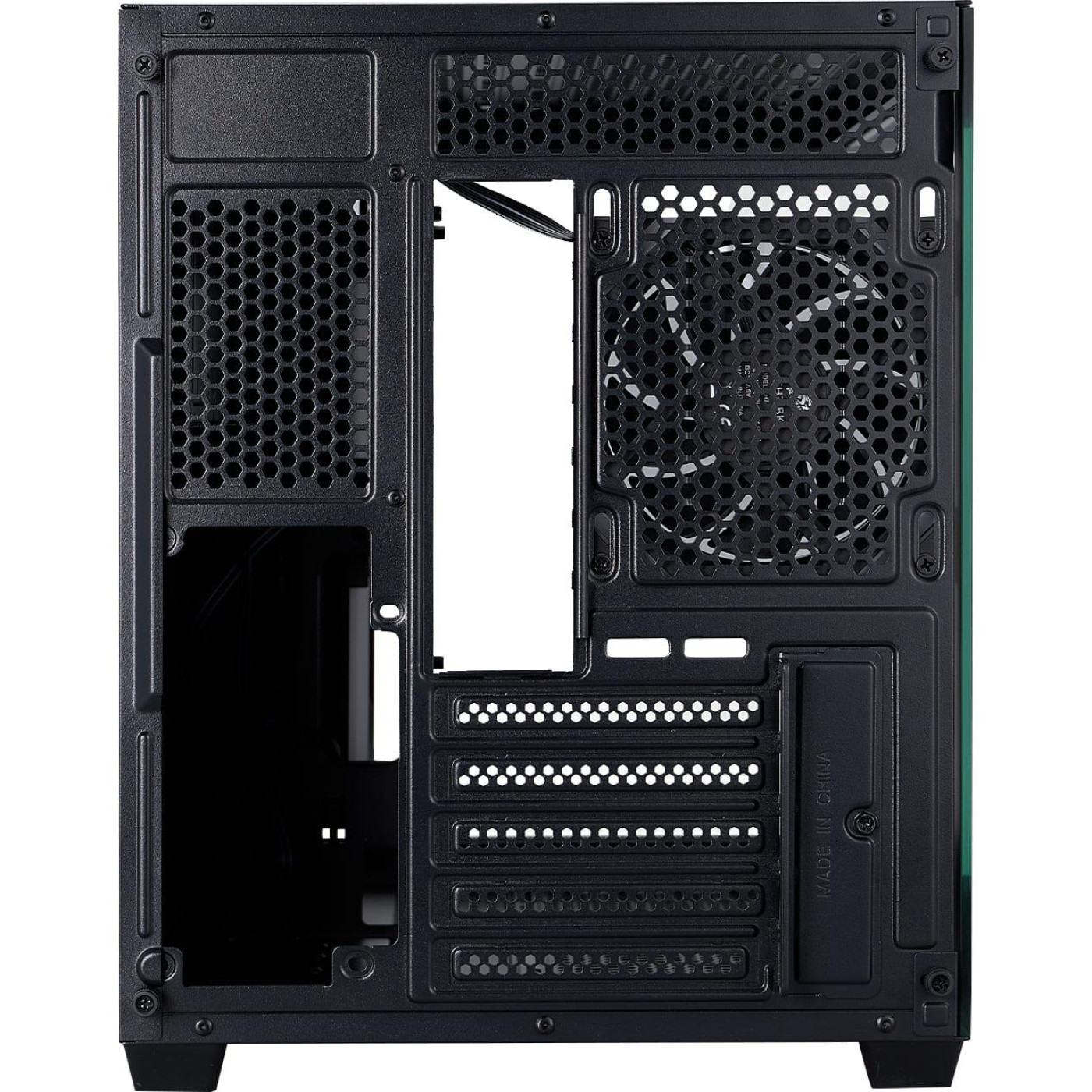 Корпус 1stPlayer BV6-BK-2FH7R-1FH7 Black (BV6-BK-2FH7R-1FH7) Без БП
