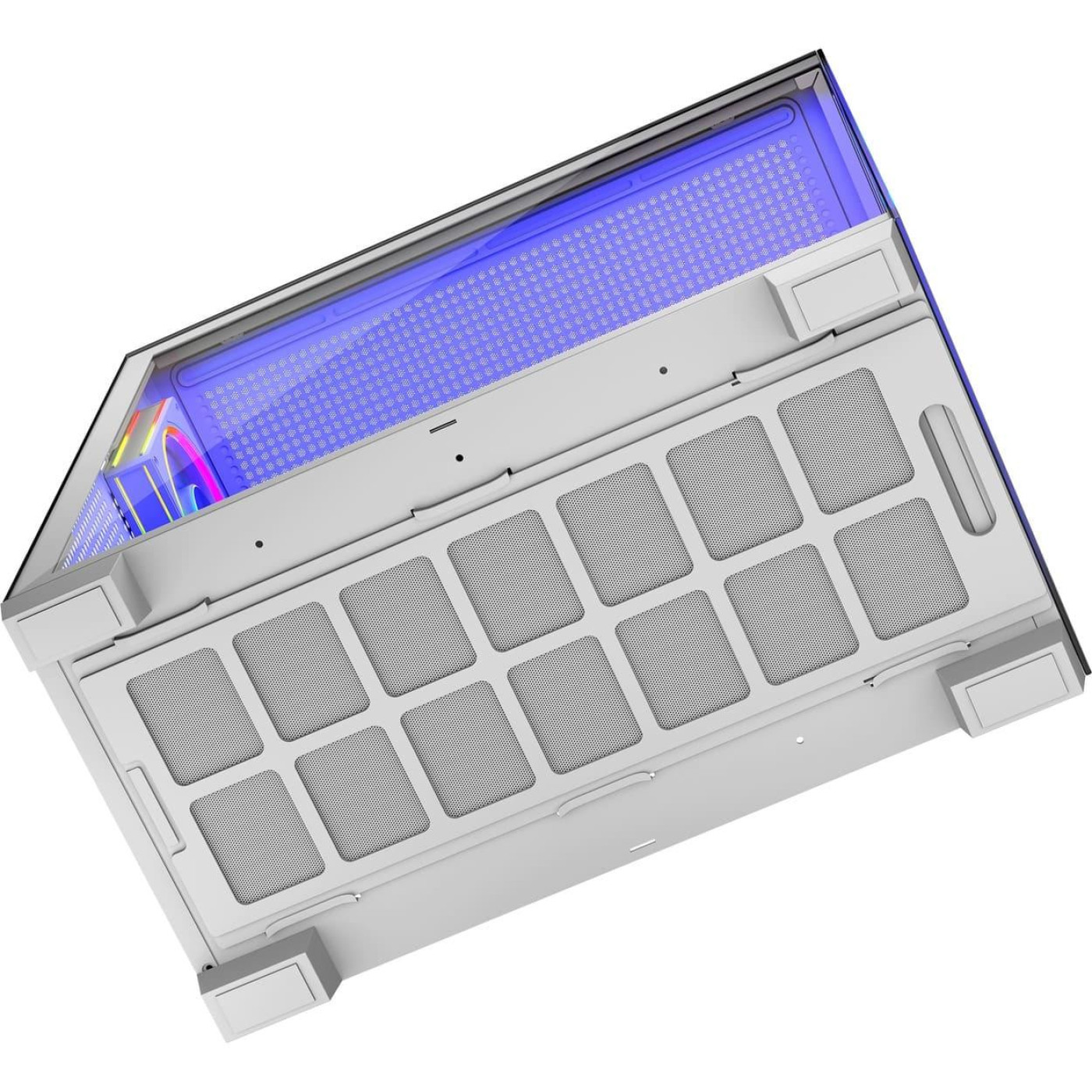 Корпус Modecom VOLCANO STELLAR ARGB без БП WHITE (AT-STELLAR-5F-ARGB-20)