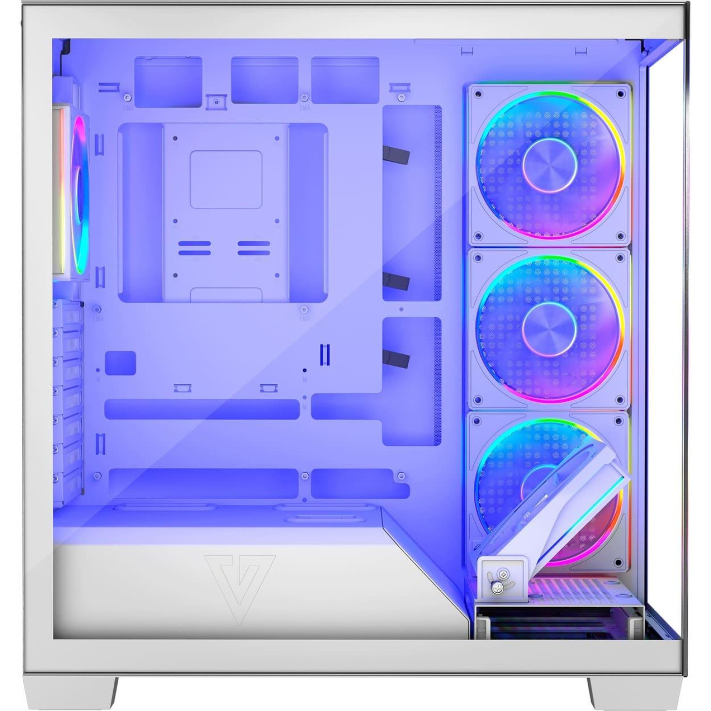 Корпус Modecom VOLCANO STELLAR ARGB без БП WHITE (AT-STELLAR-5F-ARGB-20)