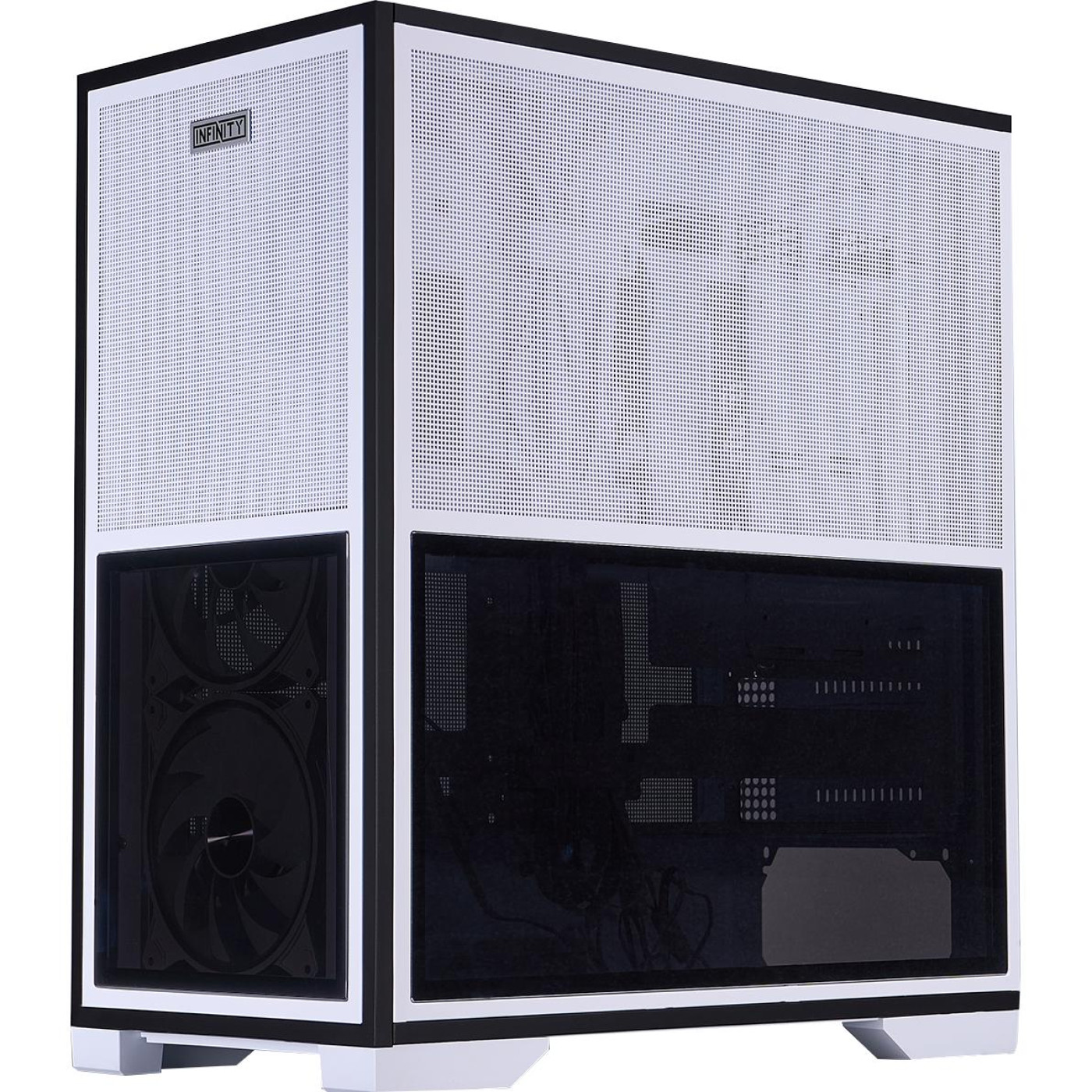 Корпус 1stPlayer IF8-WH-4FO7-14-W White (IF8-WH-4FO7-14-W) Без БП