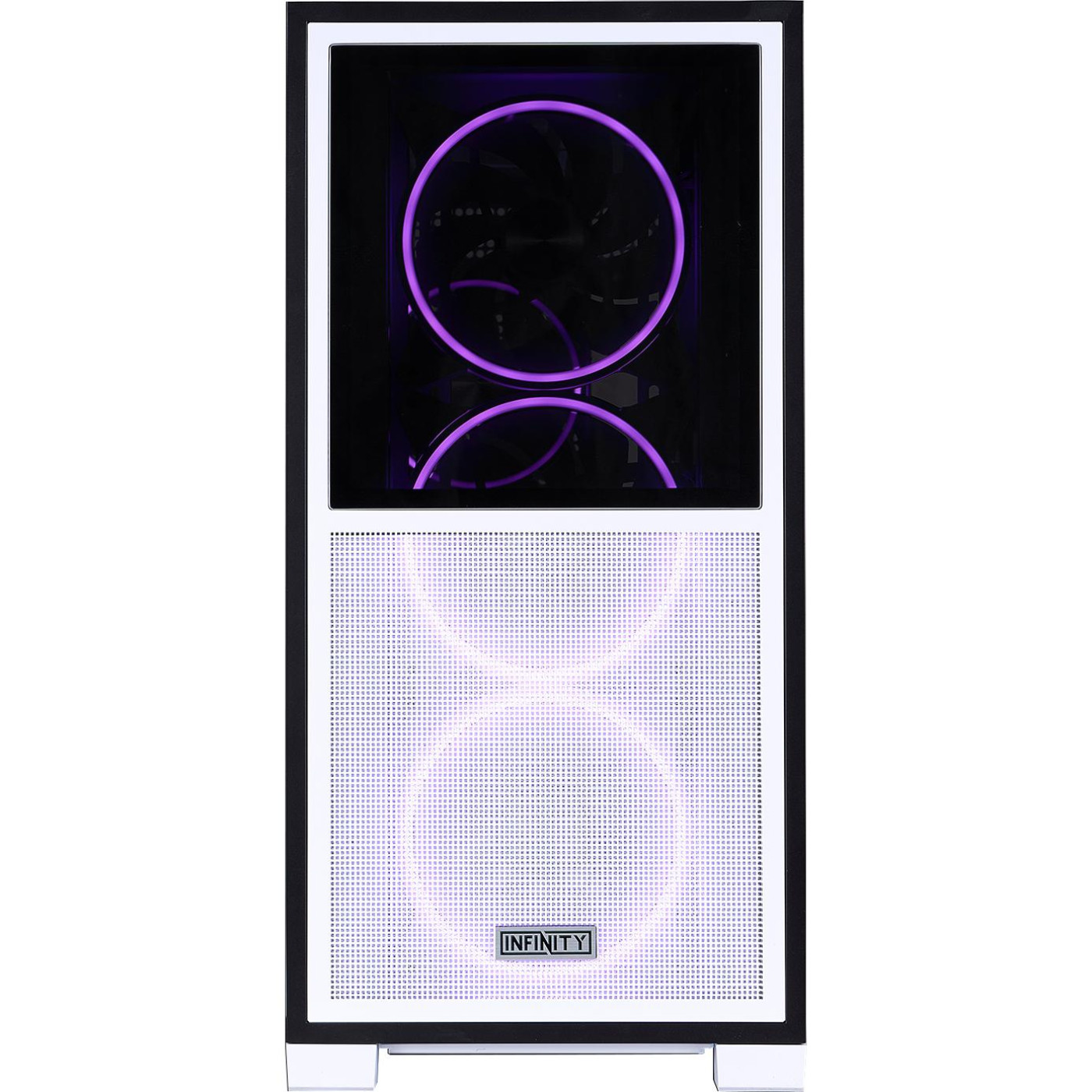 Корпус 1stPlayer IF8-WH-4FO7-14-W White (IF8-WH-4FO7-14-W) Без БП