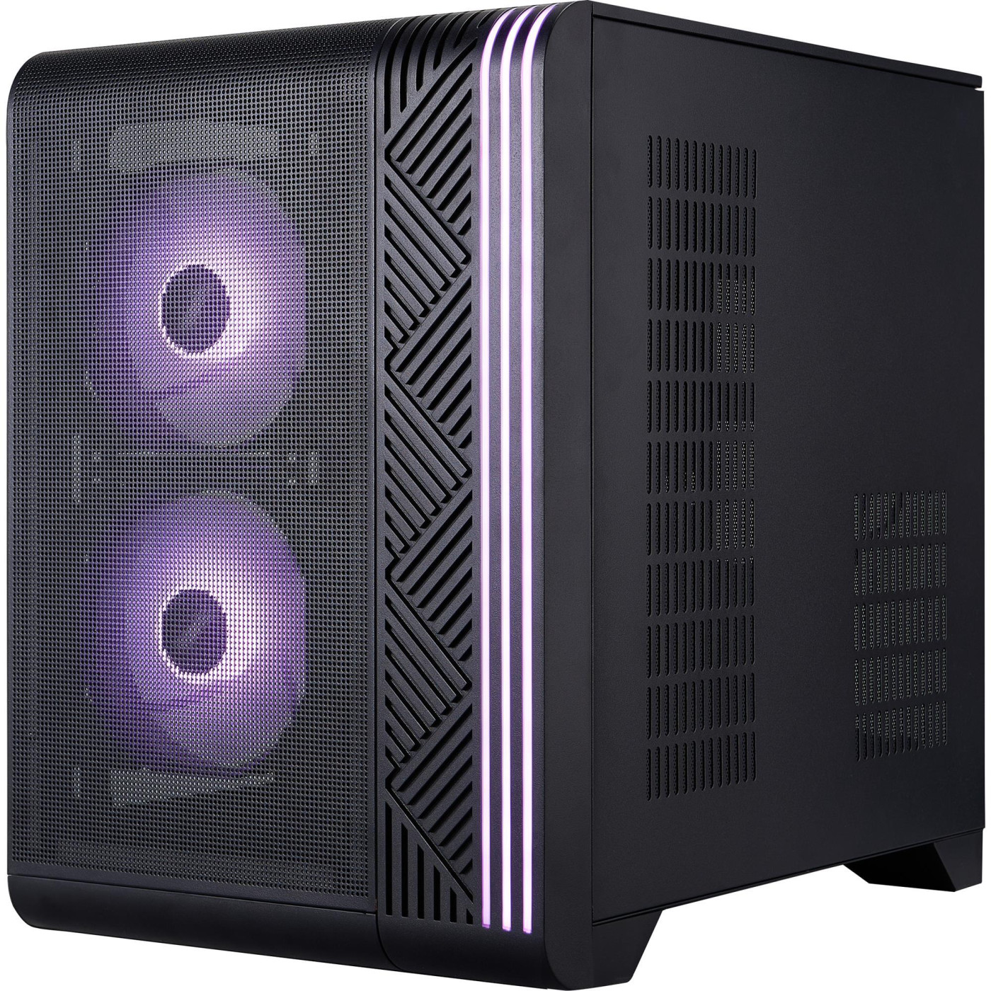 Корпус 1stPlayer VT5-BK-3F7 Black