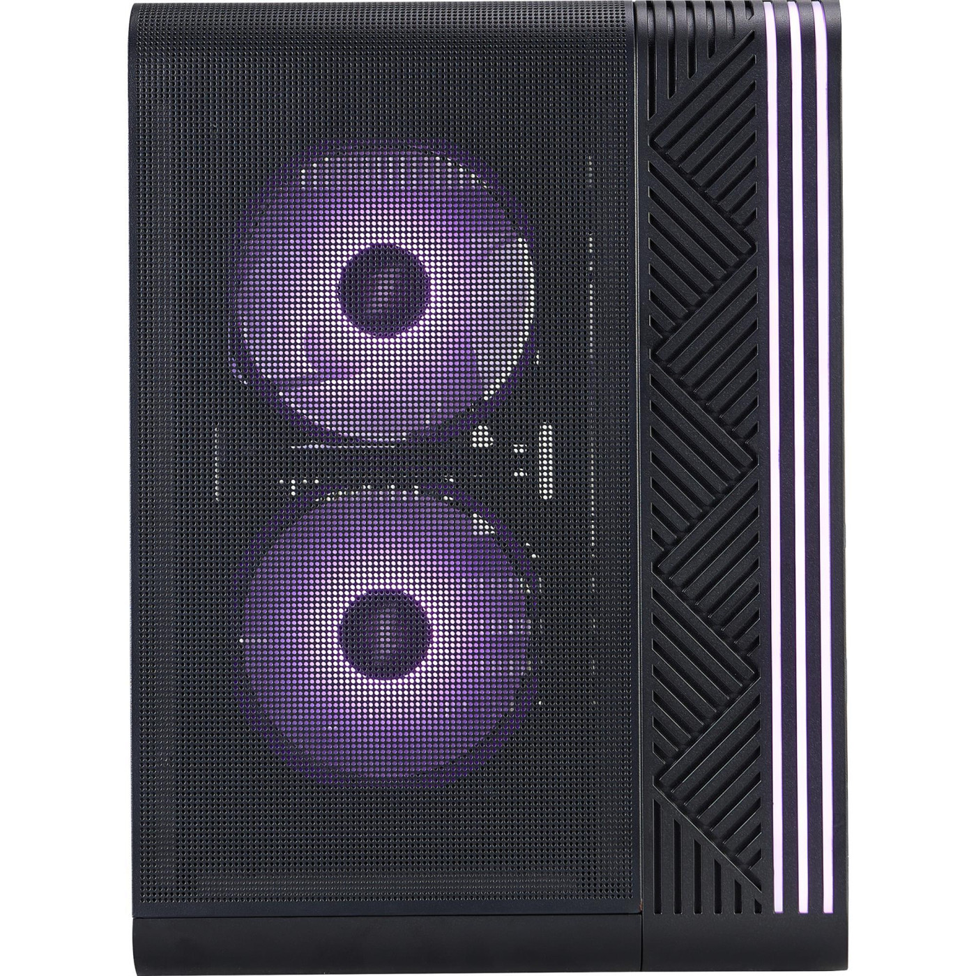 Корпус 1stPlayer VT5-BK-3F7 Black