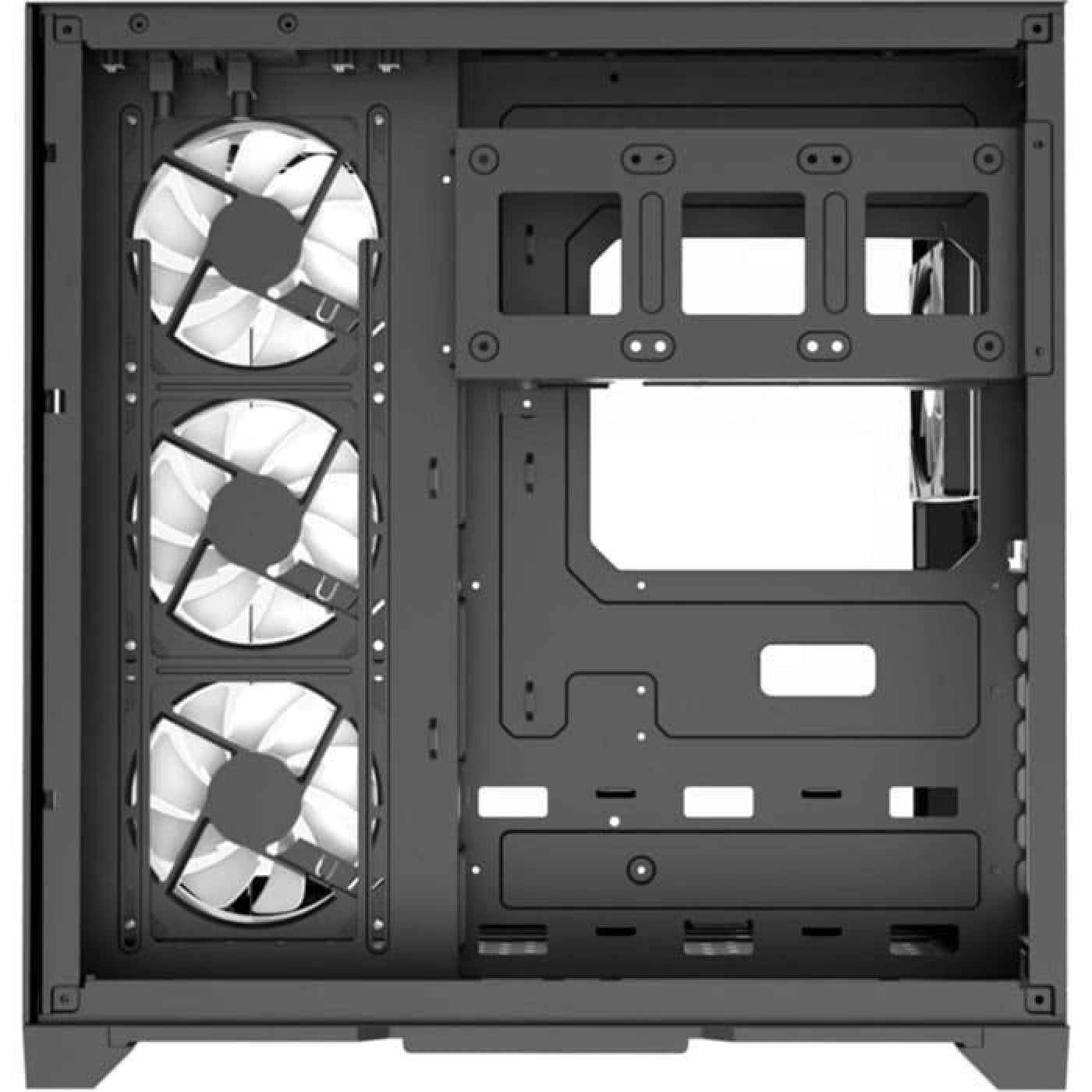 Корпус GameMax HYPE-A Tempered Glass Black (HYPE-A Black) Без БП