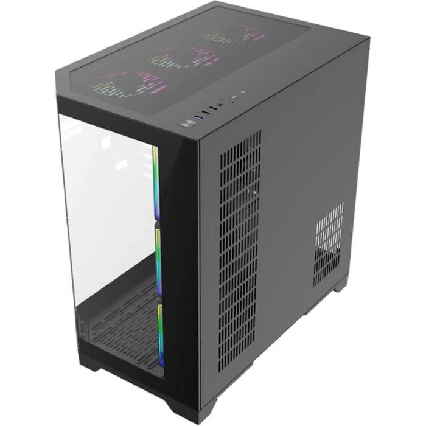 Корпус GameMax HYPE-A Tempered Glass Black (HYPE-A Black) Без БП