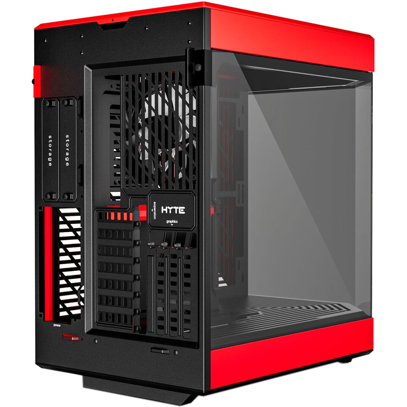 Корпус Hyte Y60 Black-Red PCIE 4.0 (CS-HYTE-Y60-BR)