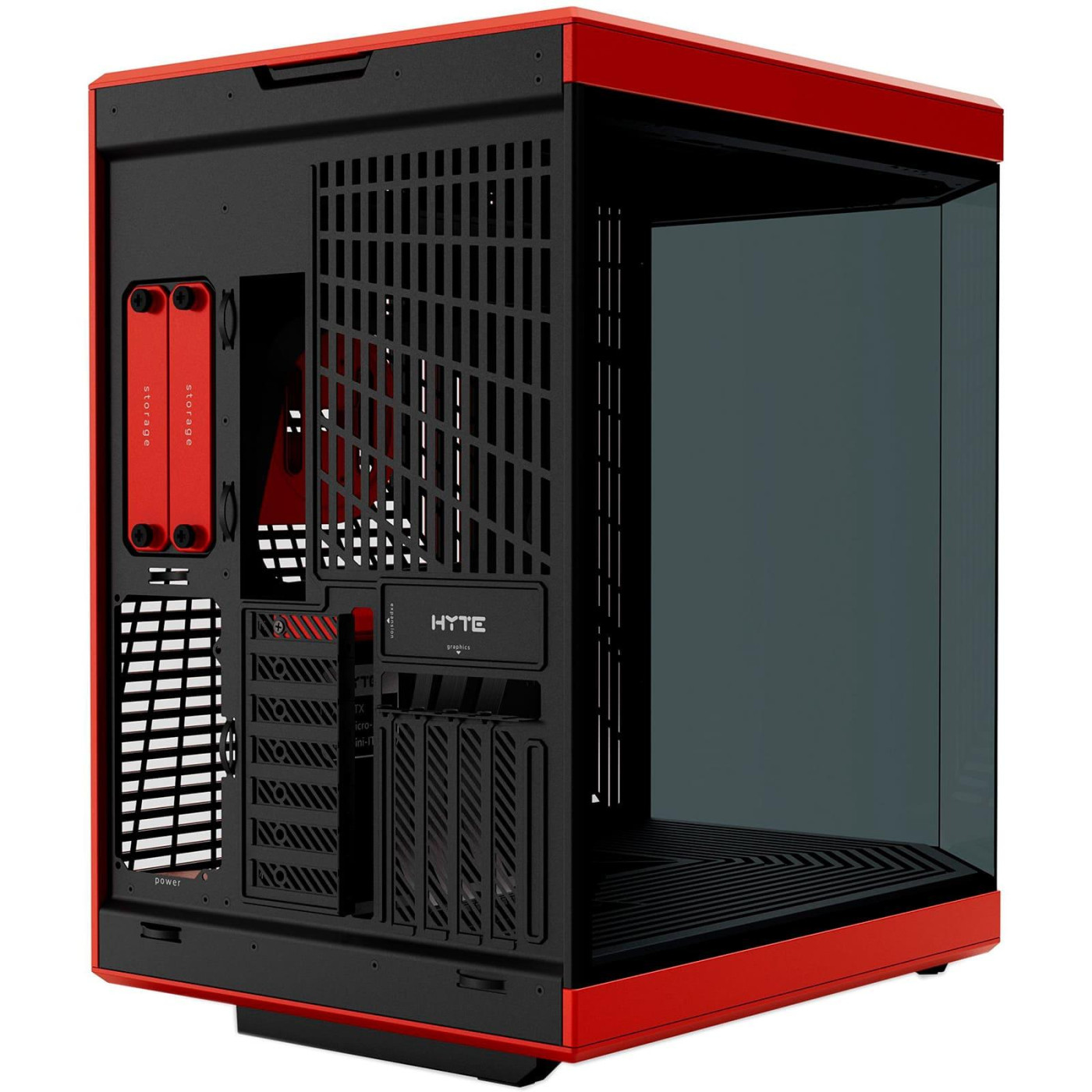 Корпус Hyte Y70 Black-Red PCIE 4.0 (CS-HYTE-Y70-BR)