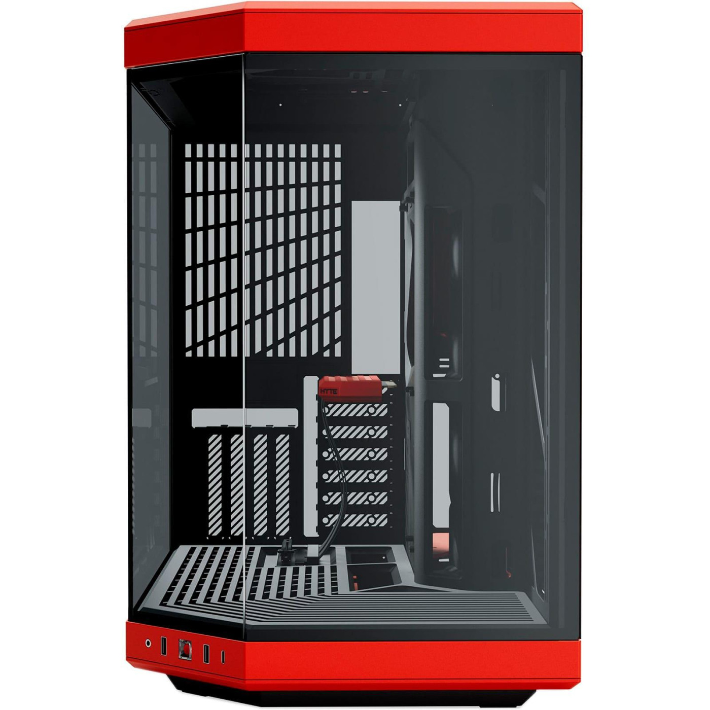 Корпус Hyte Y70 Black-Red PCIE 4.0 (CS-HYTE-Y70-BR)