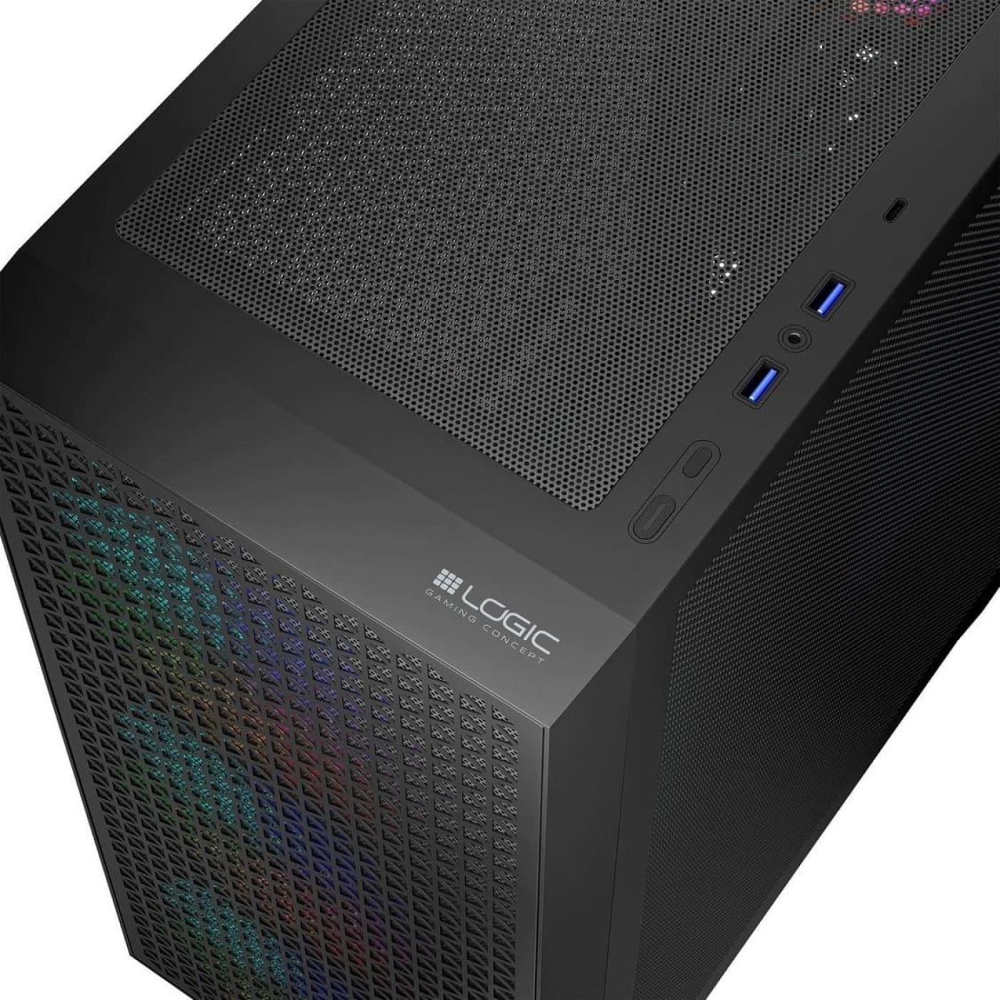 Корпус LogicConcept DART PRO ARGB BLACK MESH (AT-DART-PRO-ARGB-10) Без БП