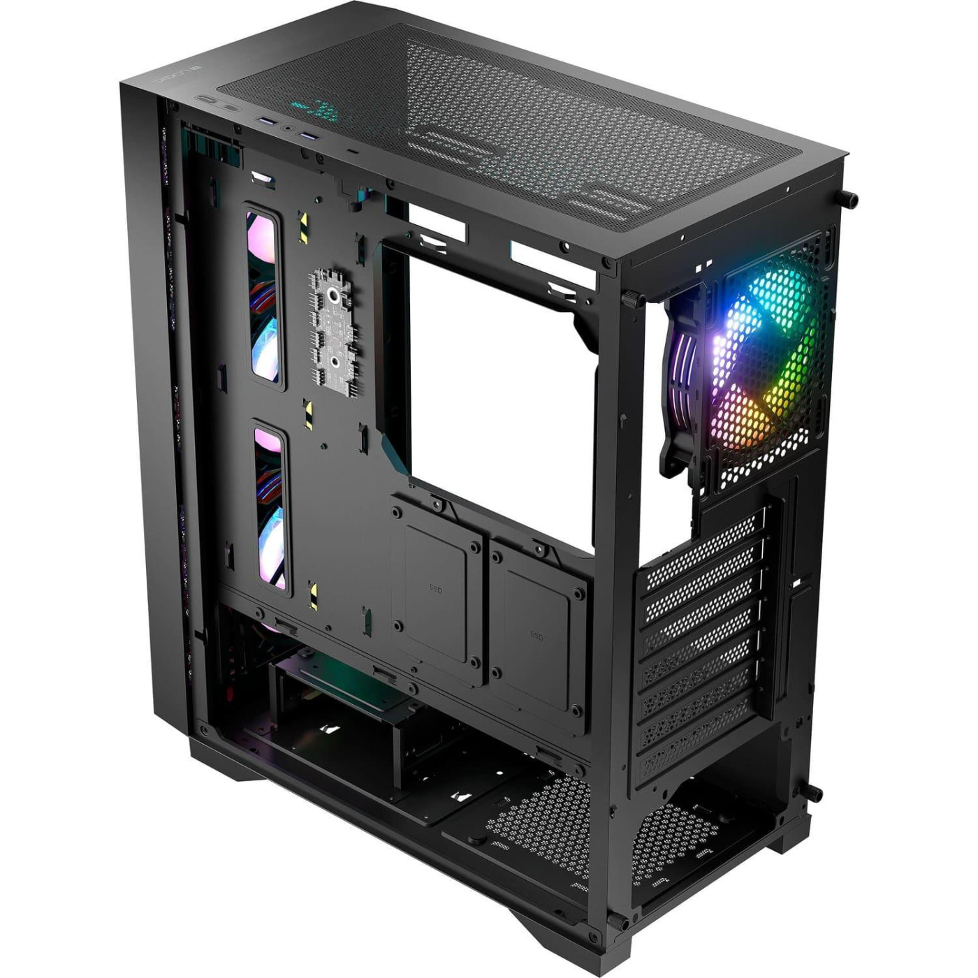 Корпус LogicConcept DART PRO ARGB BLACK MESH (AT-DART-PRO-ARGB-10) Без БП