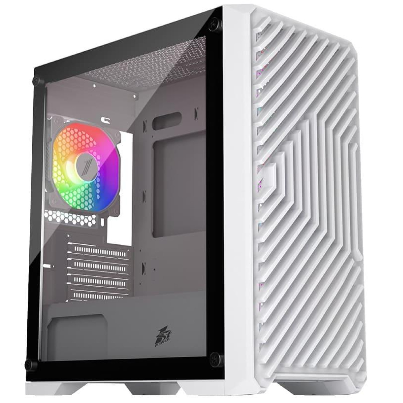Корпус 1stPlayer T5-4F1-W-WH White (T5-4F1-W-WH) Б/в