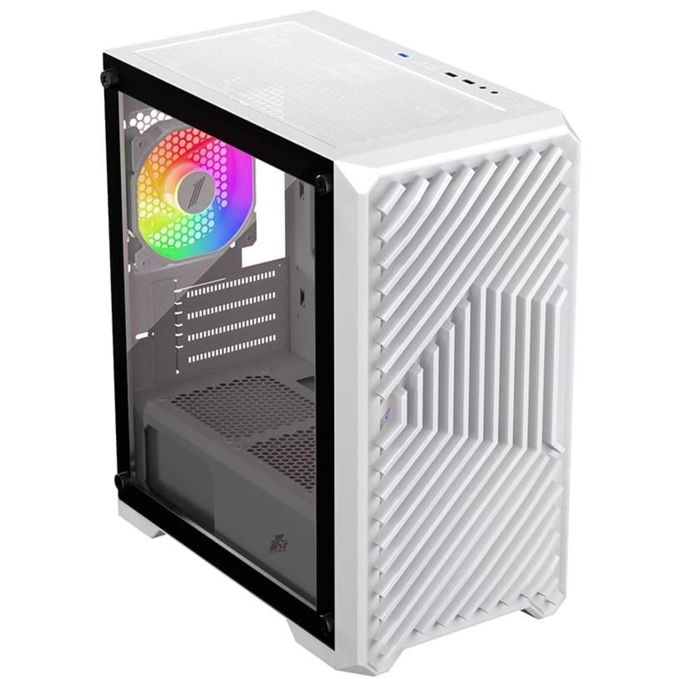 Корпус 1stPlayer T5-4F1-W-WH White (T5-4F1-W-WH) Б/в