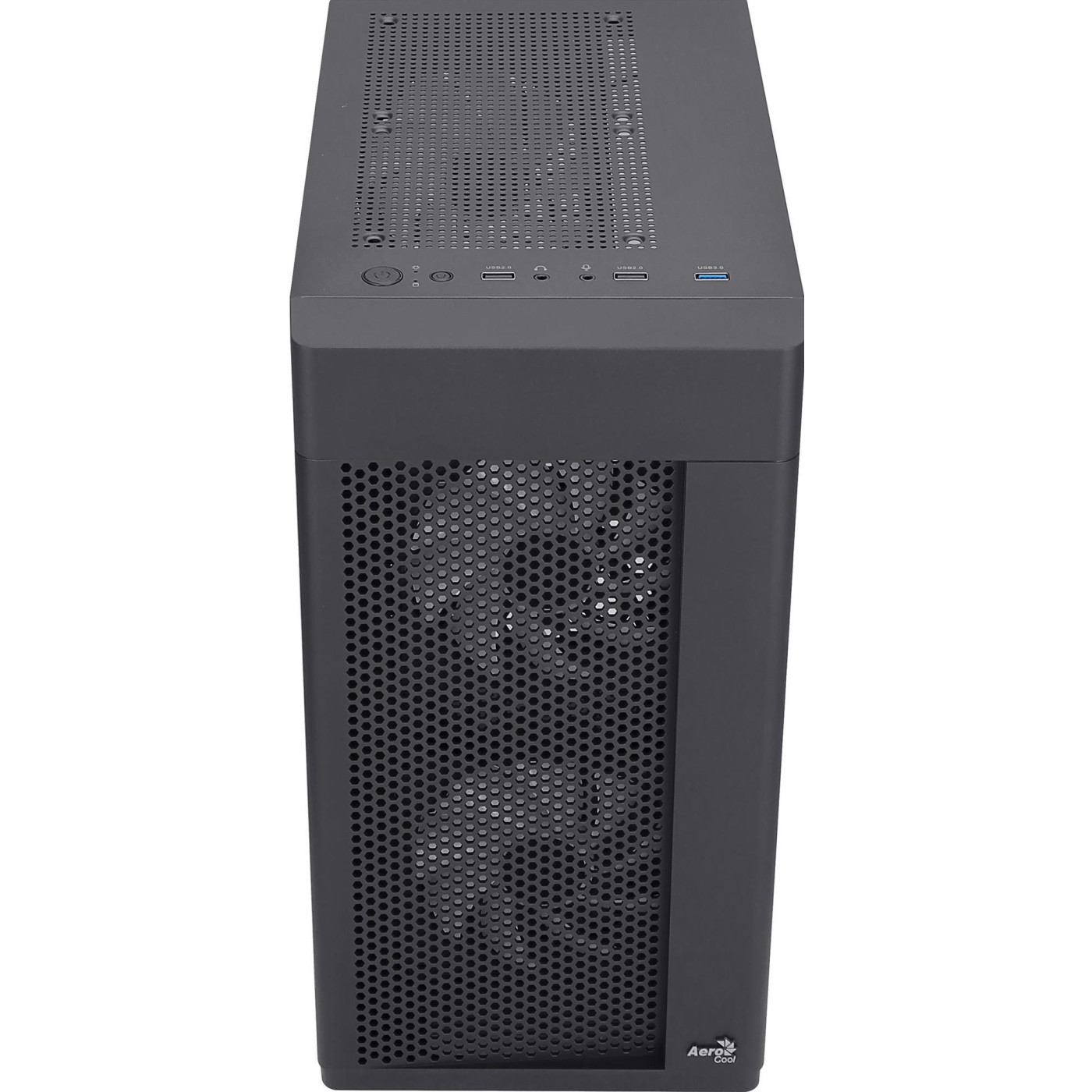 Корпус Aerocool Hexform-G-BK-v2 Black (ACCS-PV38033.11) Без БП