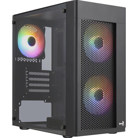 Корпус Aerocool Hexform-G-BK-v2 Black без БП (ACCS-PV38033.11)