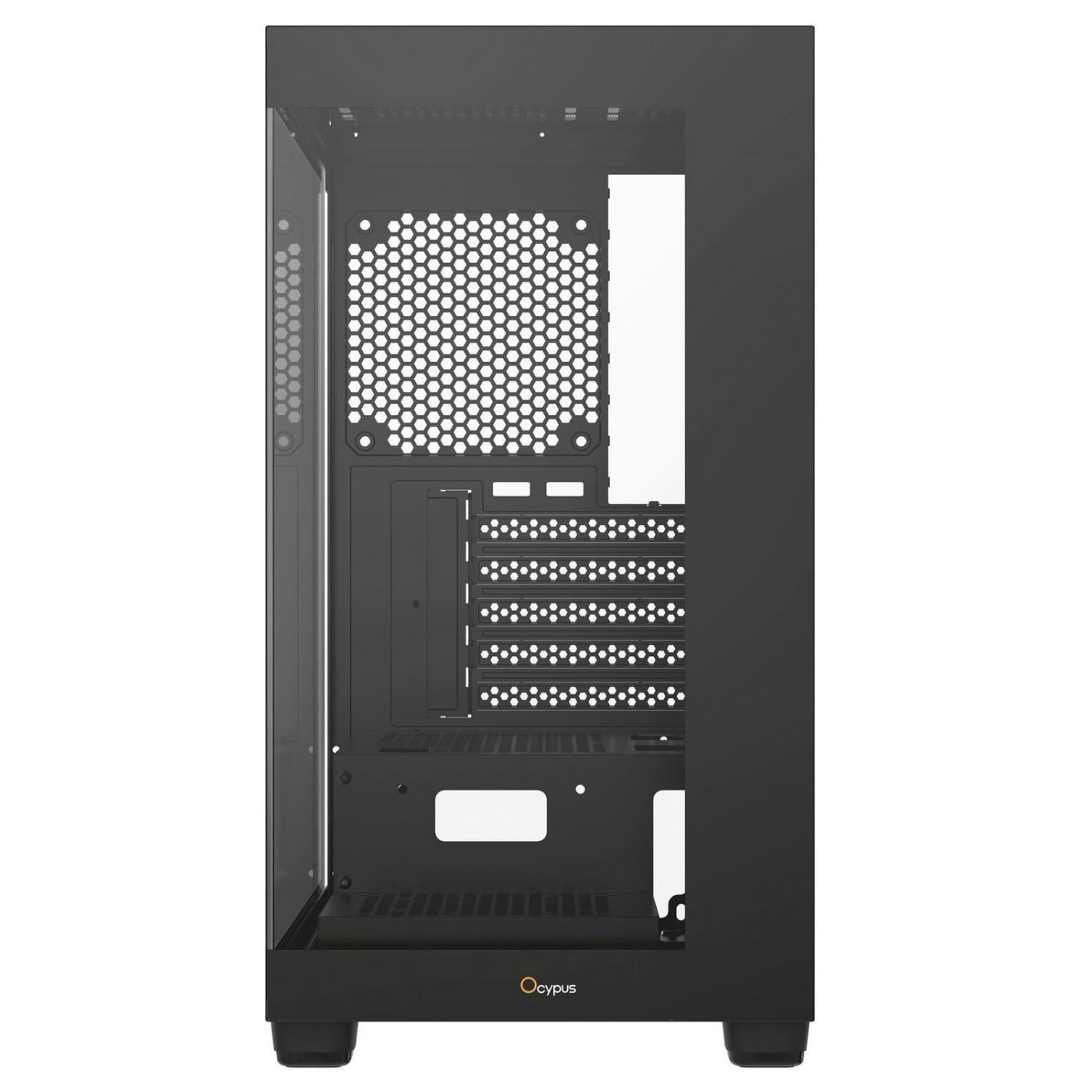 Корпус OCYPUS GAMMA C52 BK (GAMMA-C52-BKD000XX-GL) Без БП