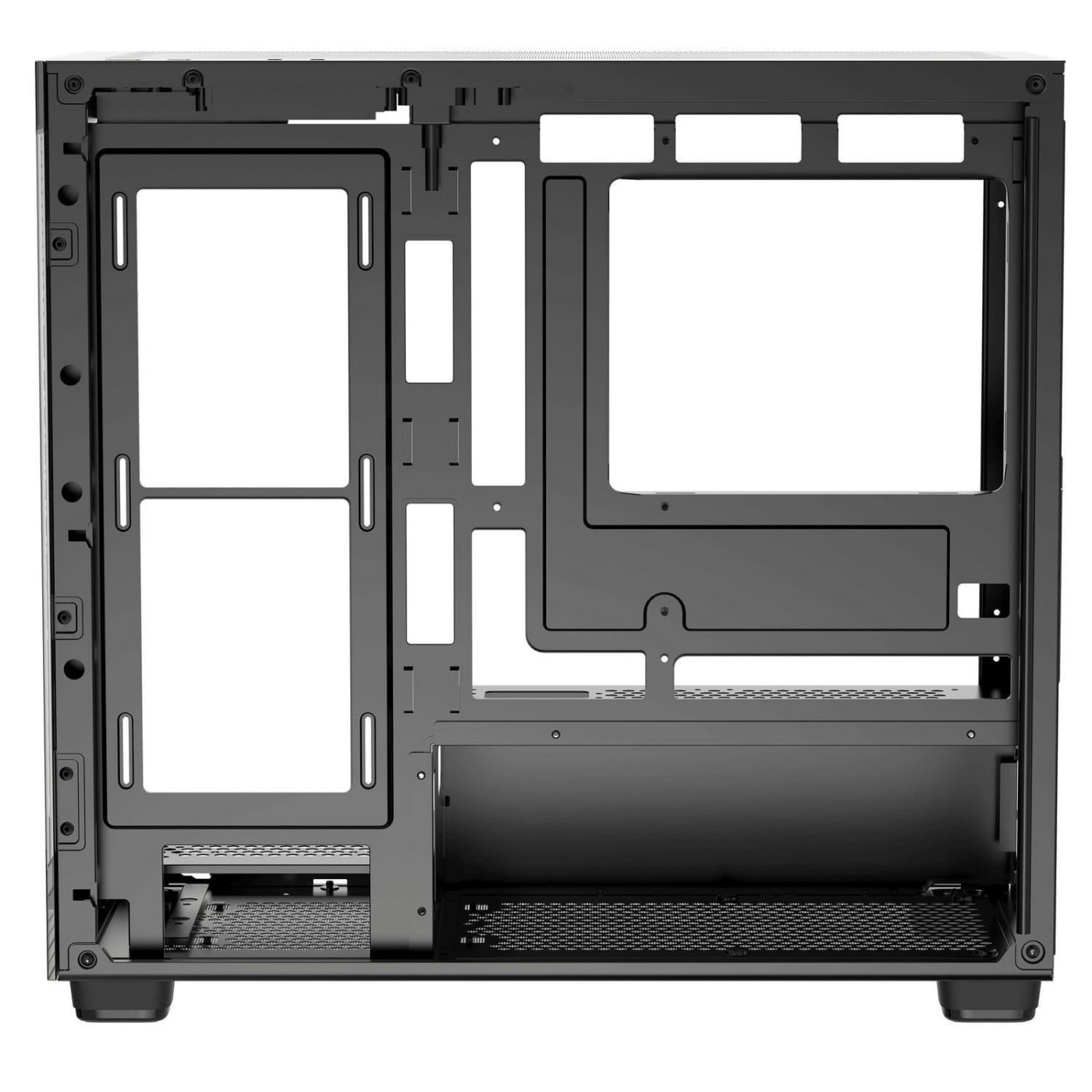 Корпус OCYPUS GAMMA C52 BK (GAMMA-C52-BKD000XX-GL) Без БП