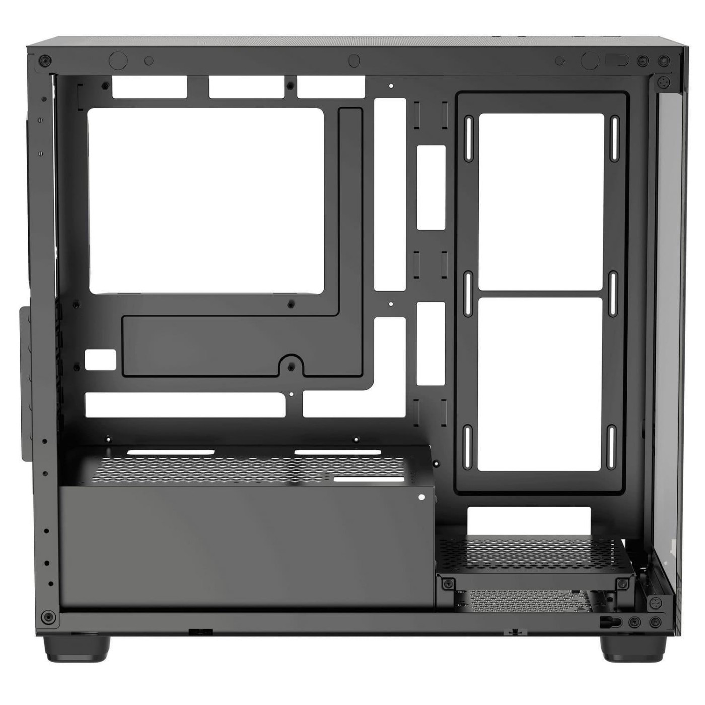 Корпус OCYPUS GAMMA C52 BK (GAMMA-C52-BKD000XX-GL) Без БП