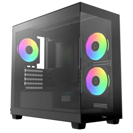 Корпус Ocypus Gamma C52 ARGB Black (GAMMA-C52-BKD300XX-GL)