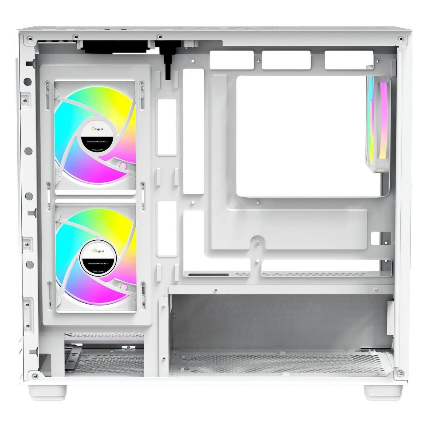 Корпус OCYPUS GAMMA C52 WH ARGB (GAMMA-C52-WHD300XX-GL) Без БП