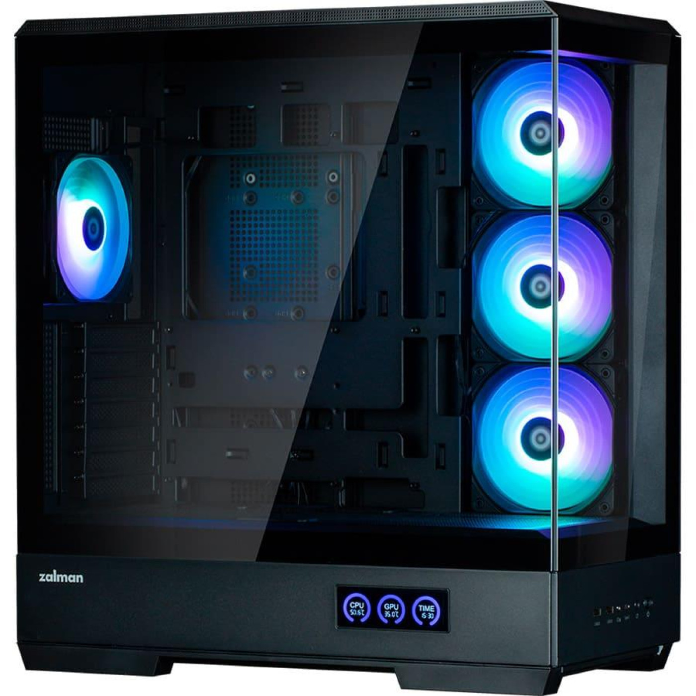 Корпус Zalman P50 DS Black (P50DSBLACK) Без БП