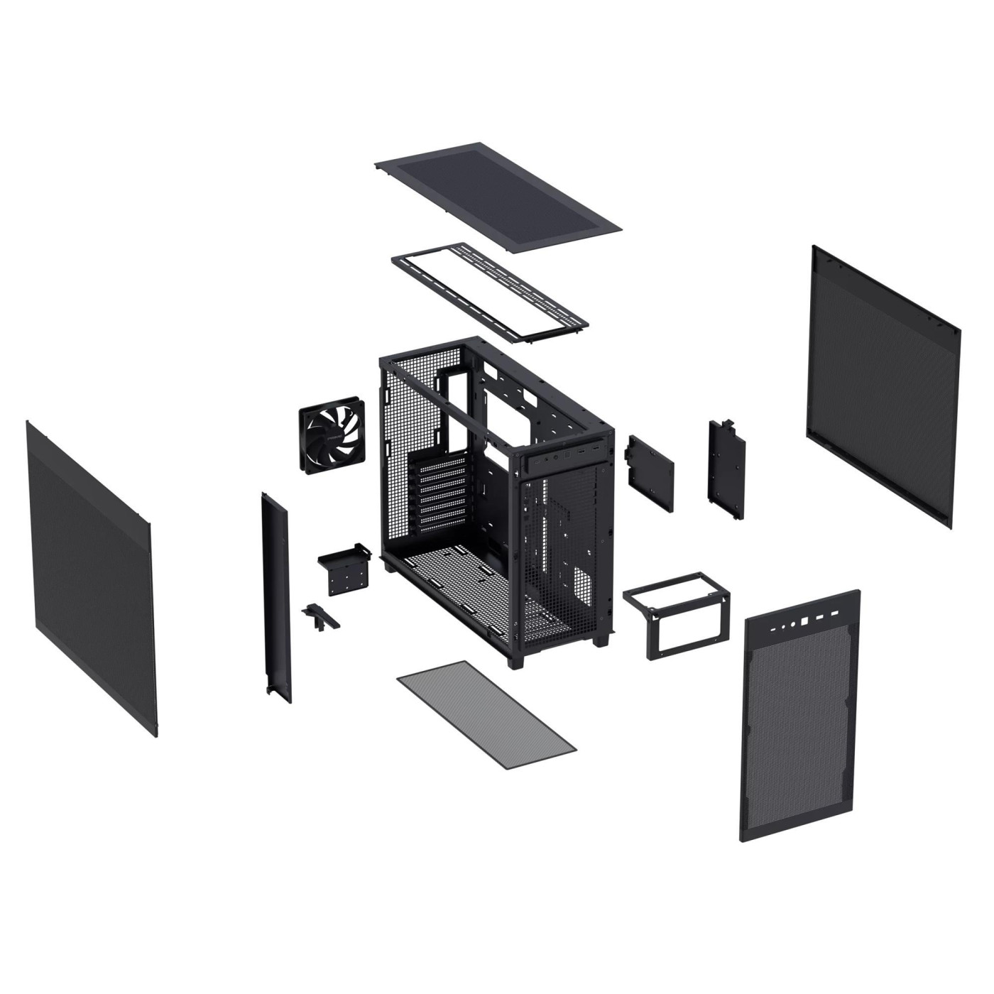Корпус ASUS Prime AP303 Mesh Black (90DC00V0-B39000) Без БП