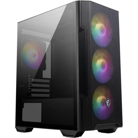 Корпус MSI MAG Forge M100R без БП Black (MAG FORGE M100R)