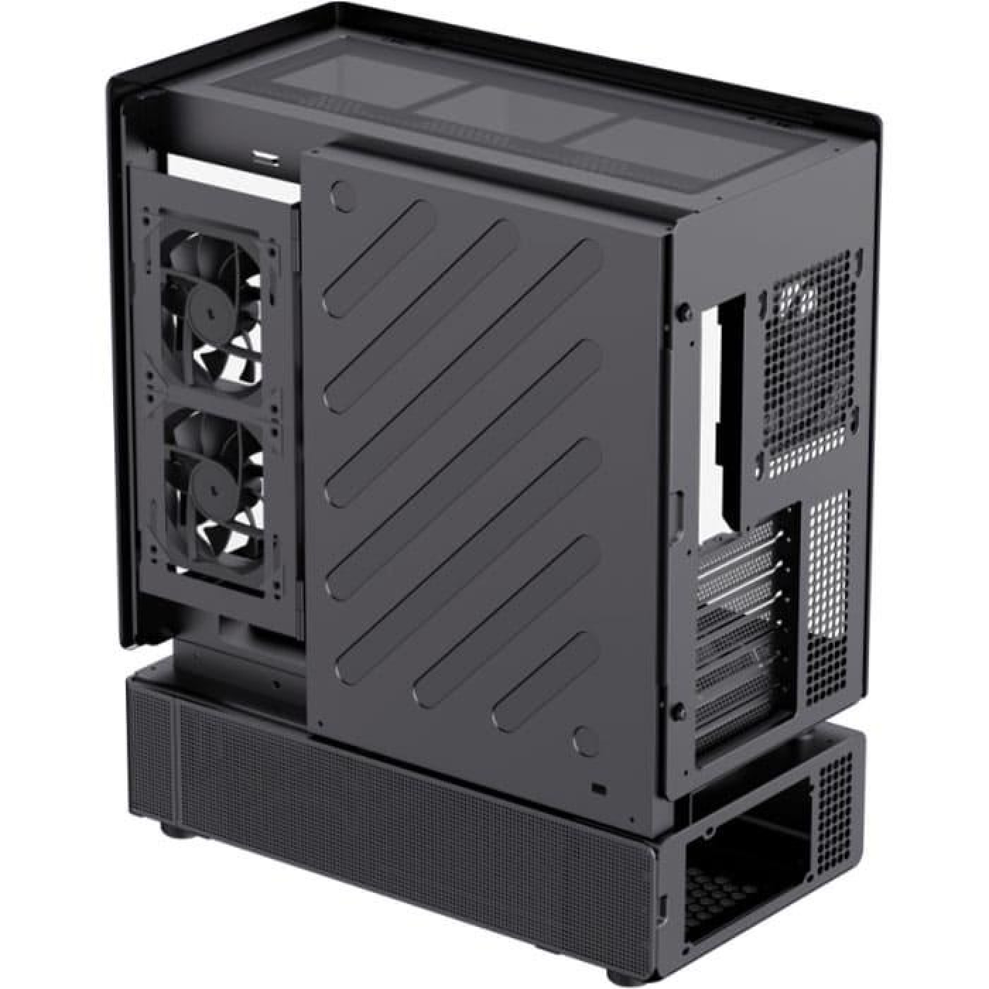 Корпус GameMax N80 Tempered Glass BTF Black (N80 BK) Без БП Б/у