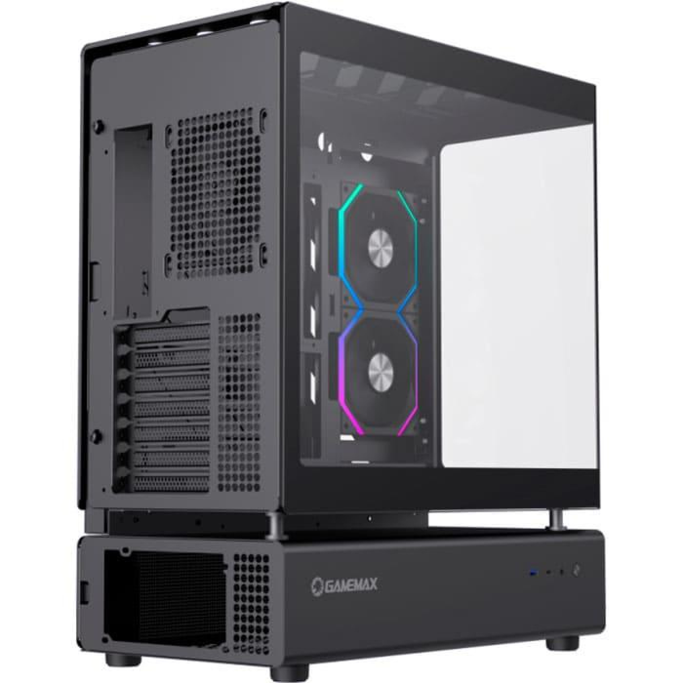 Корпус GameMax N80 Tempered Glass BTF Black (N80 BK) Без БП Б/у