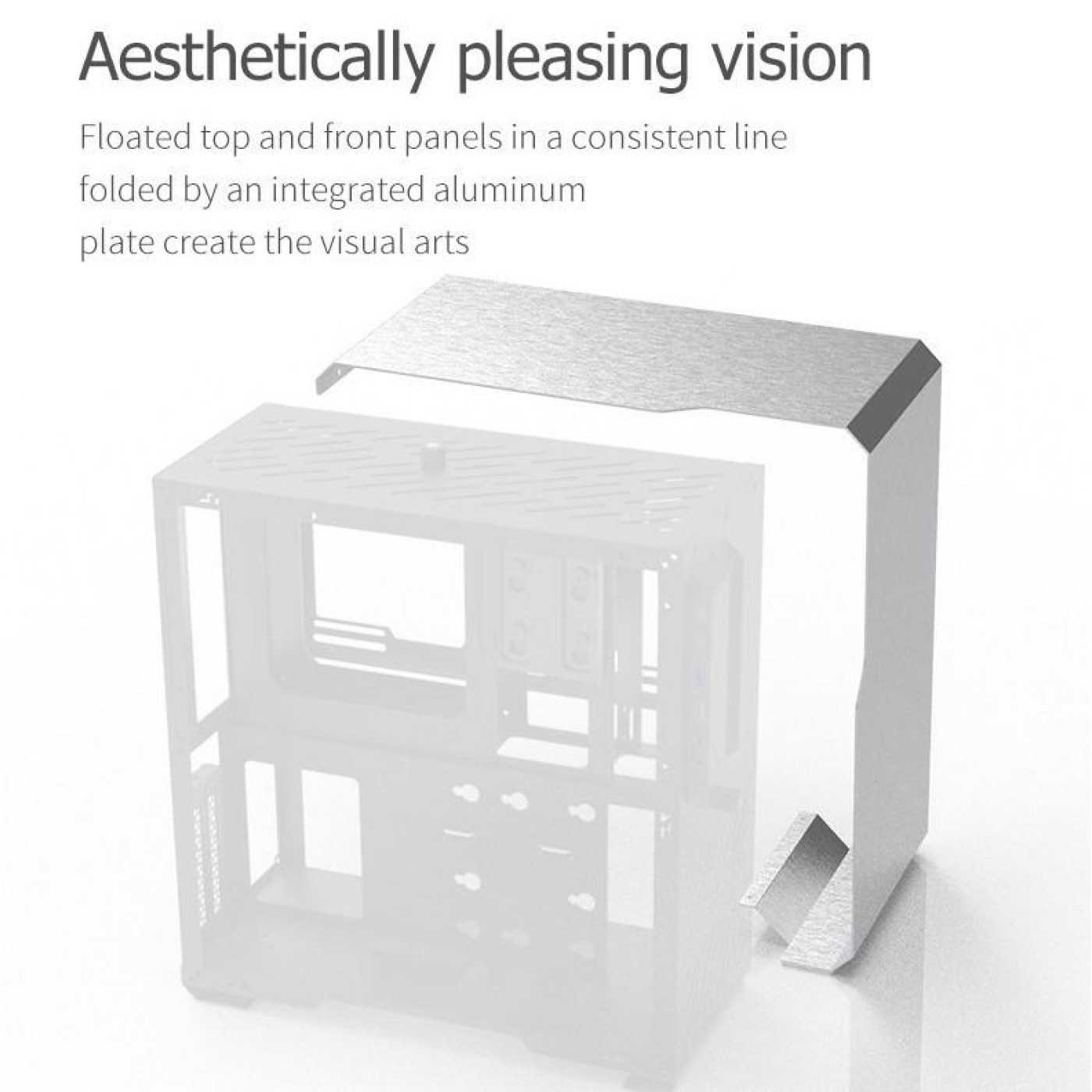 Корпус ALmordor SilverLining 160G ITX Silver (ALSL160GISL) Без БП