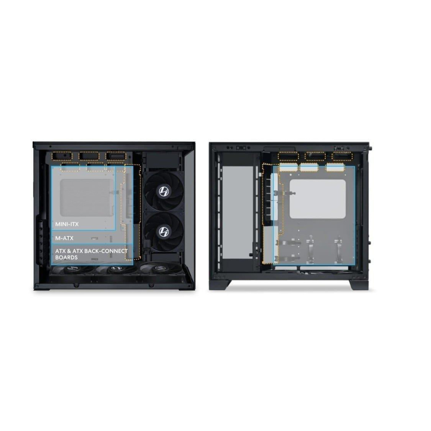 Корпус Lian Li O11 Dynamic Mini V2 Flow Black (G99.O11DMIV2FX.00) Без БП