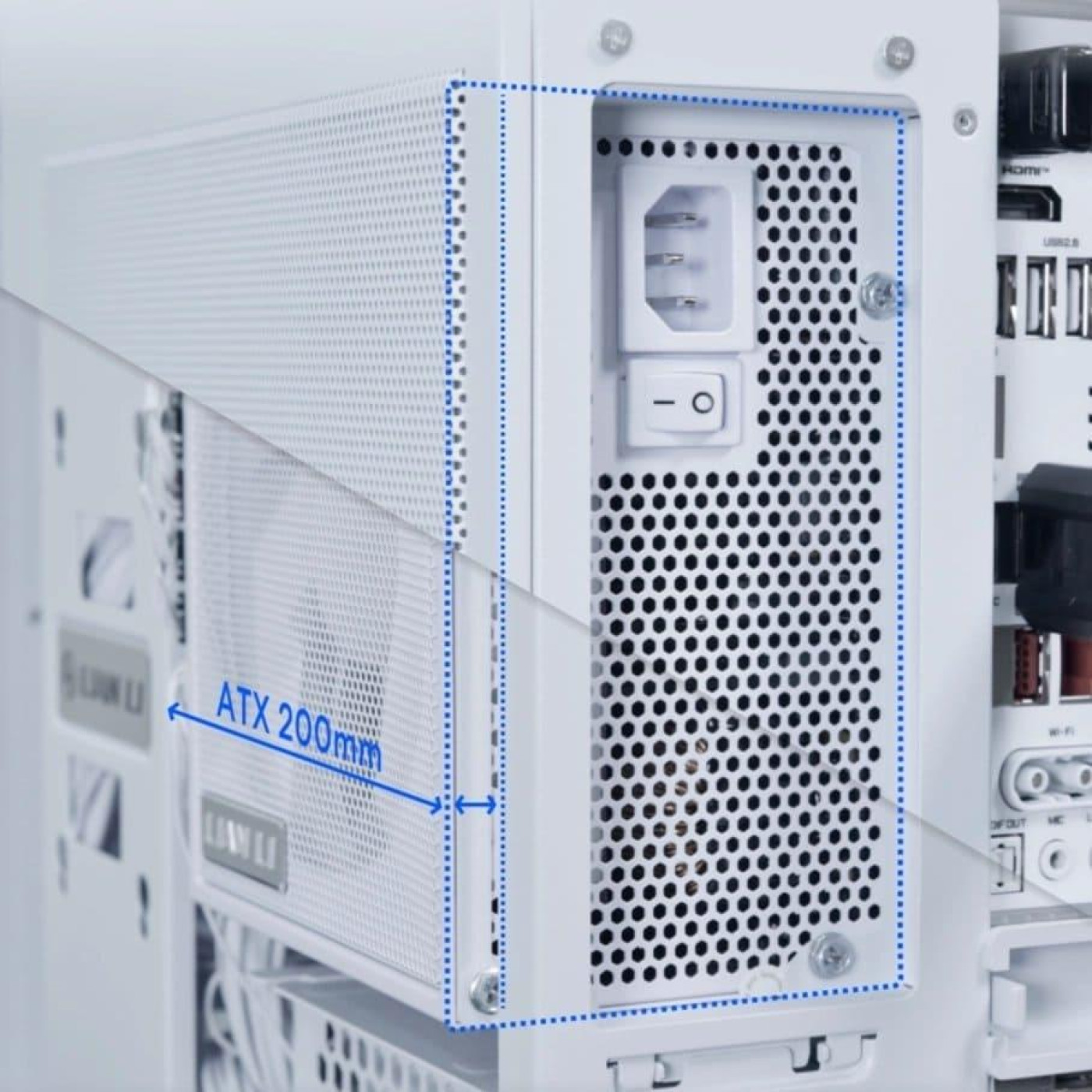 Корпус Lian Li O11 Dynamic Mini V2 Flow White (G99.O11DMIV2FW.00) Без БП