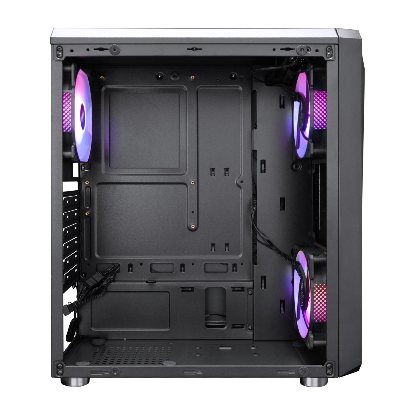 Корпус 1stPlayer F4-3F2(AP) Black без БЖ (F4-3F2(AP)) Без БП Б/в