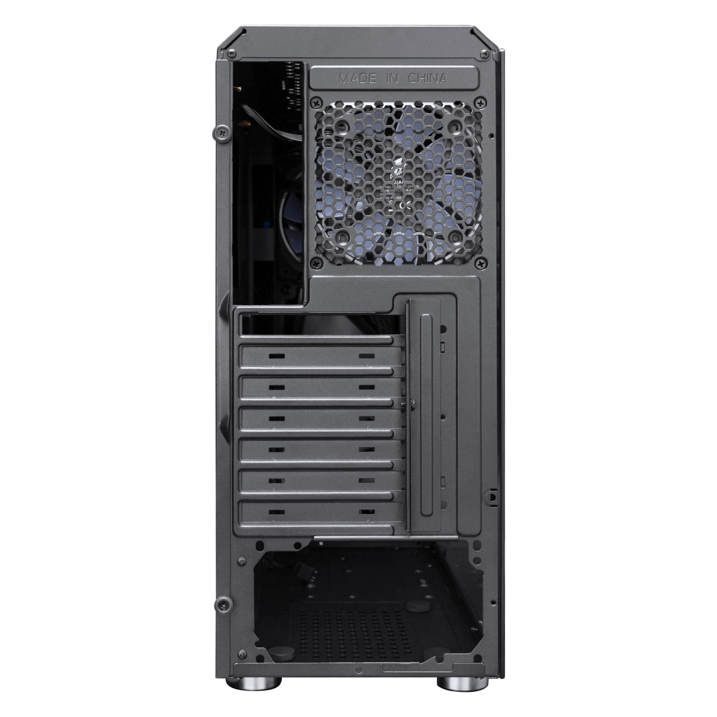 Корпус 1stPlayer F4-3F2(AP) Black без БЖ (F4-3F2(AP)) Без БП Б/в