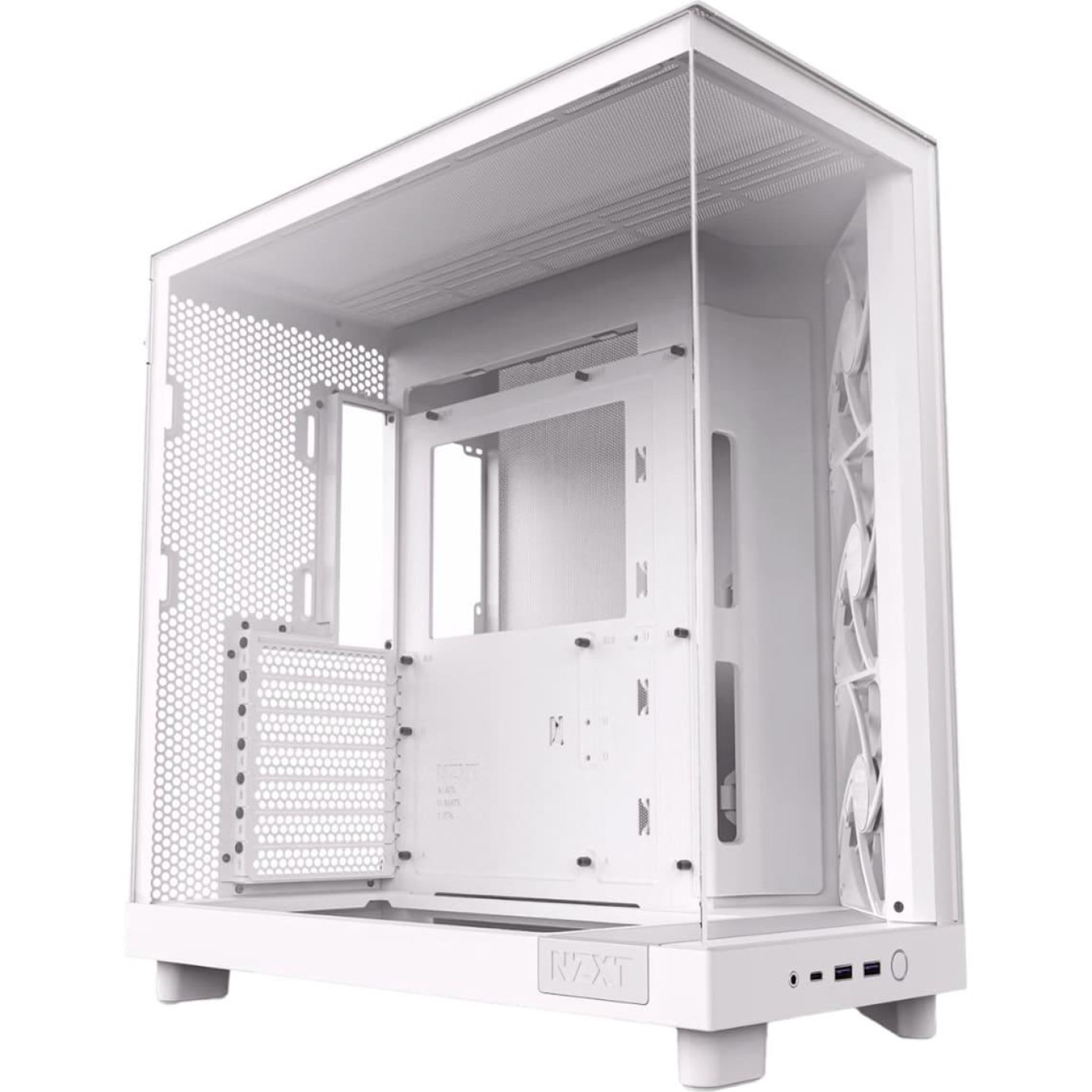 Корпус NZXT H6 Flow All white (CC-H61FW-01) Без БП Б/у