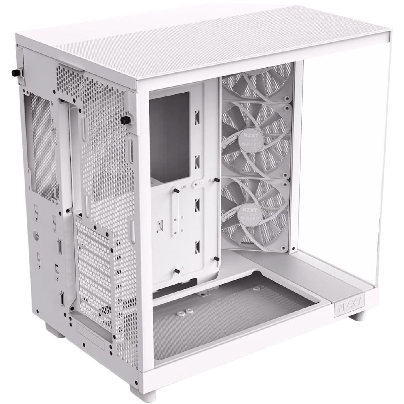 Корпус NZXT H6 Flow All white (CC-H61FW-01) Без БП Б/у