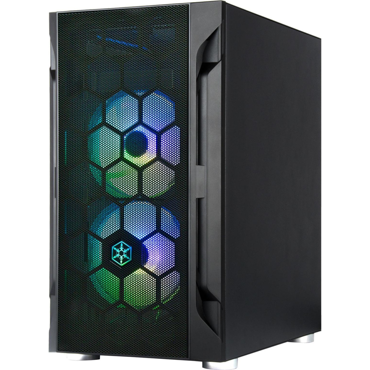 Корпус SilverStone FARA FAH1MB-PRO, без БЖ, 1xUSB3.0, 2xUSB2.0, 3x120mm ARGB fan, TG Side Panel, mAT (SST-FAH1MB-PRO) Без БП