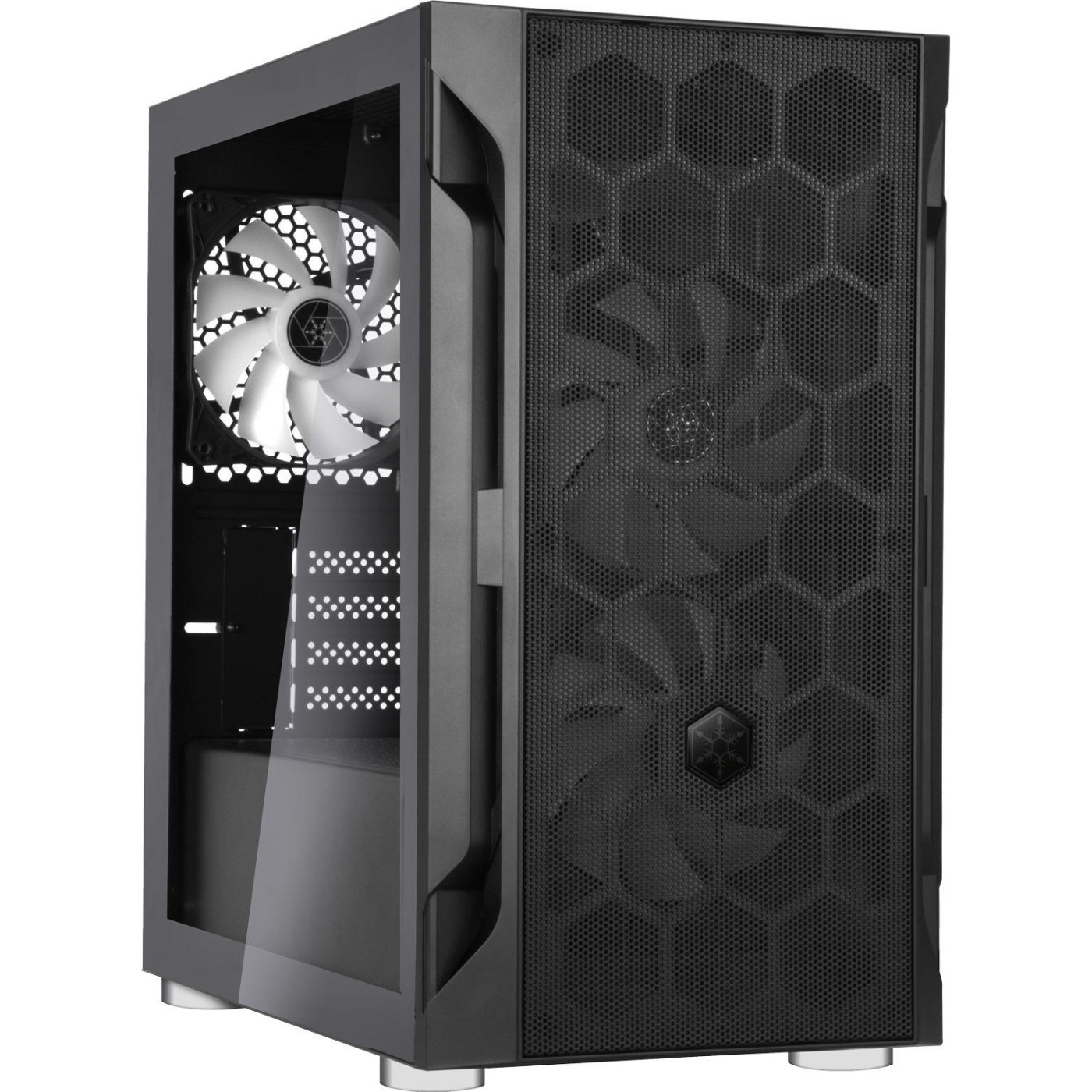 Корпус SilverStone FARA FAH1MB-PRO, без БЖ, 1xUSB3.0, 2xUSB2.0, 3x120mm ARGB fan, TG Side Panel, mAT (SST-FAH1MB-PRO) Без БП