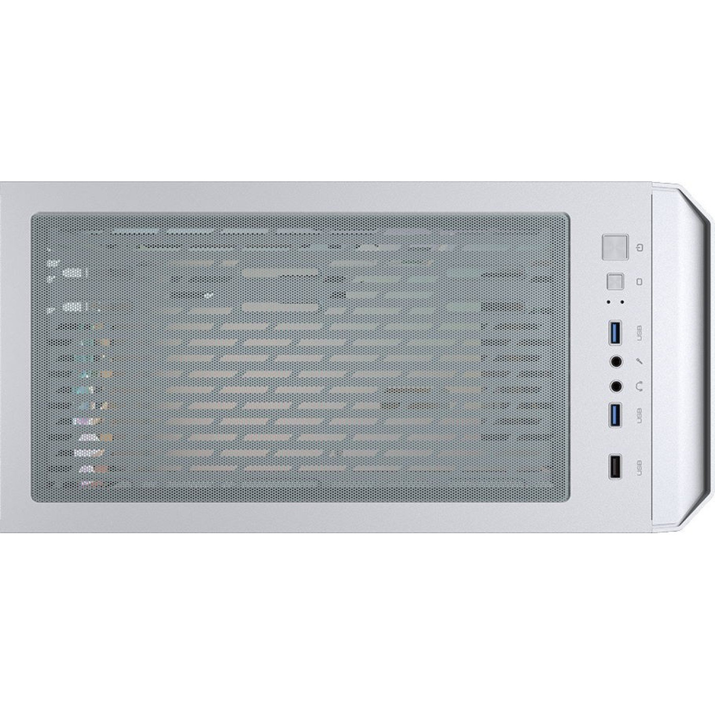 Корпус Cougar MG140 AIR RGB (White) (MG140 AIR RGB (White)) Без БП