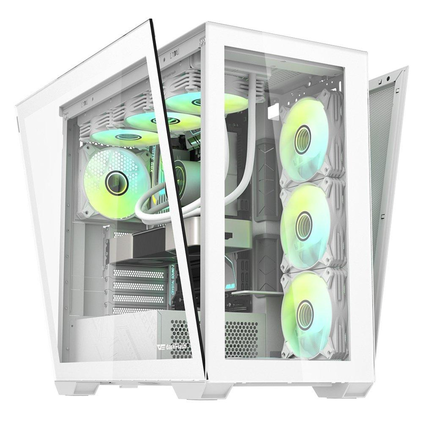 Корпус Darkflash DLX4000 White (DLX4000 White) Без БП