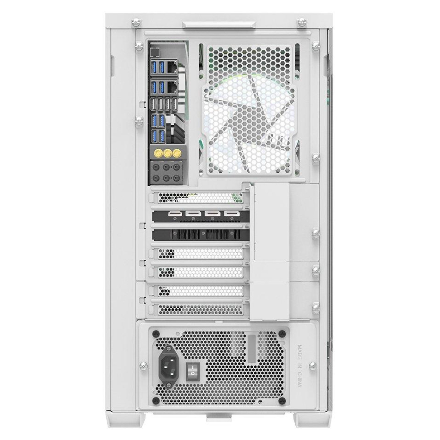 Корпус Darkflash DLX4000 White (DLX4000 White) Без БП