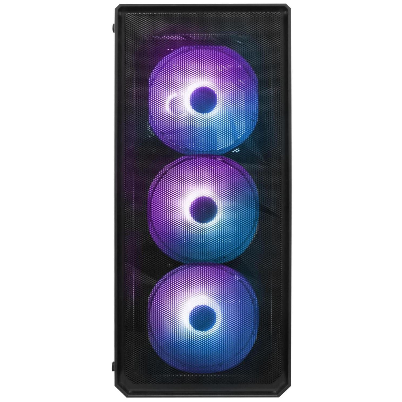 Корпус 1stPlayer FD3-BK-4F7 Black без БП (FD3-BK-4F7)