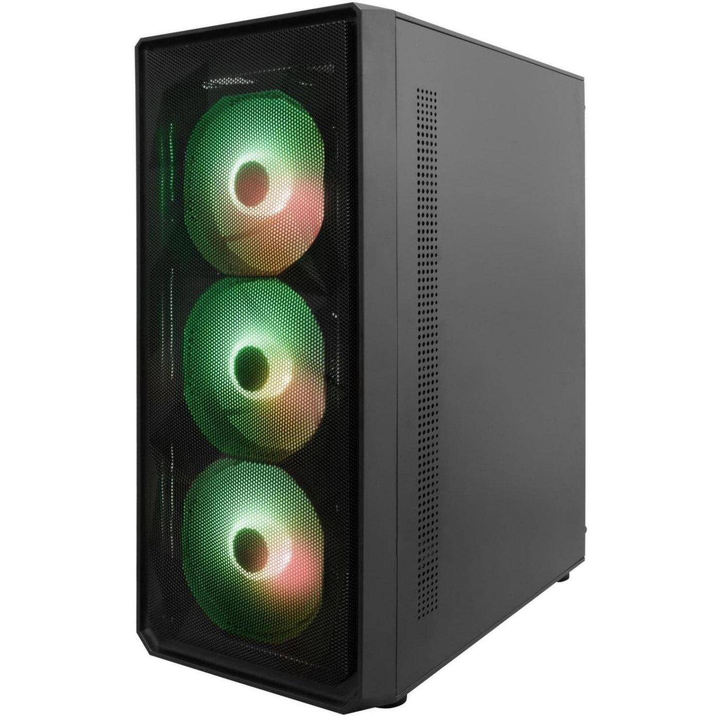 Корпус 1stPlayer FD3-BK-4F7 Black без БП (FD3-BK-4F7)