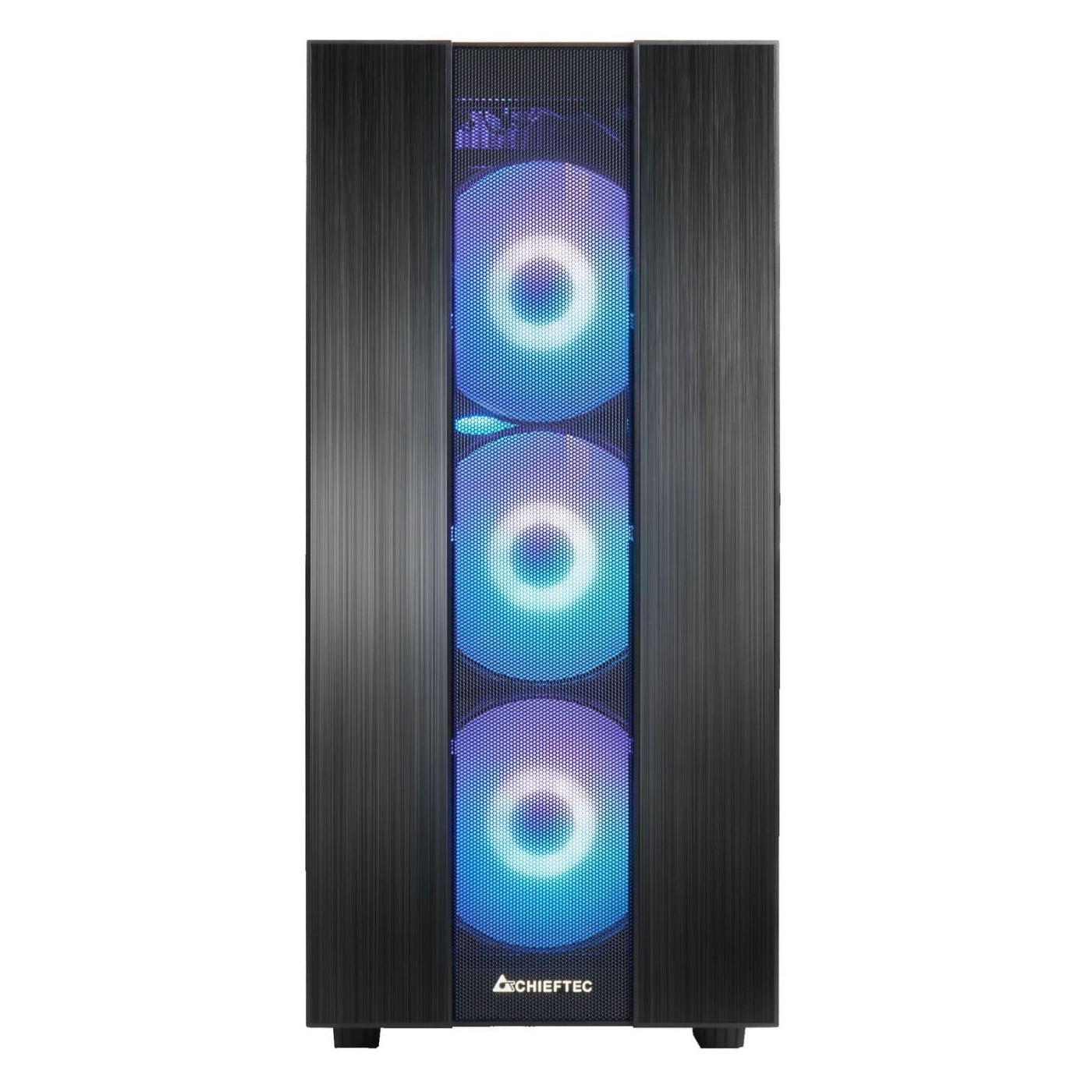 Корпус Chieftec HUNTER 2 GS-02B-OP 4x120mm A-RGB, USB-C, ATX, без БЖ, Black (GS-02B-OP)