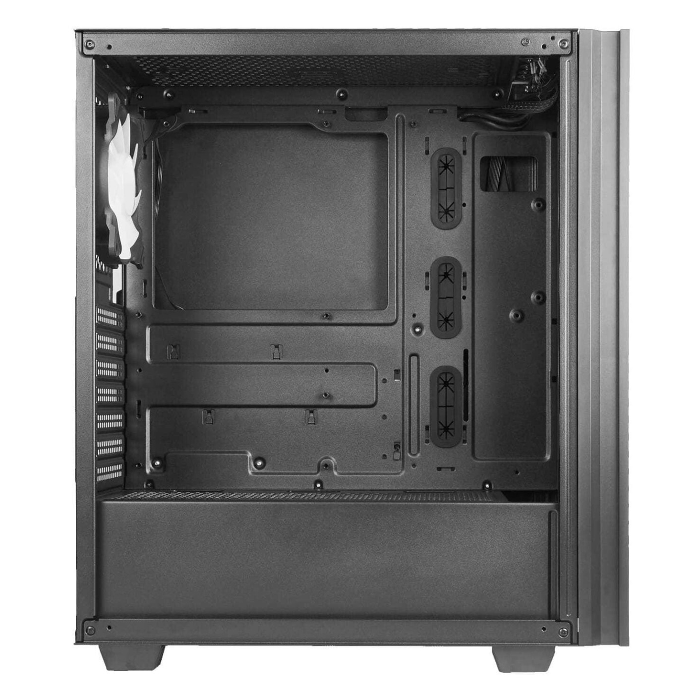 Корпус Chieftec HUNTER 2 GS-02B-OP 4x120mm A-RGB, USB-C, ATX, без БЖ, Black (GS-02B-OP)