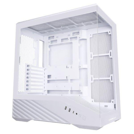 Корпус Lian Li Vector V100 Tempered Glass без БП White (G99.V100W.01)