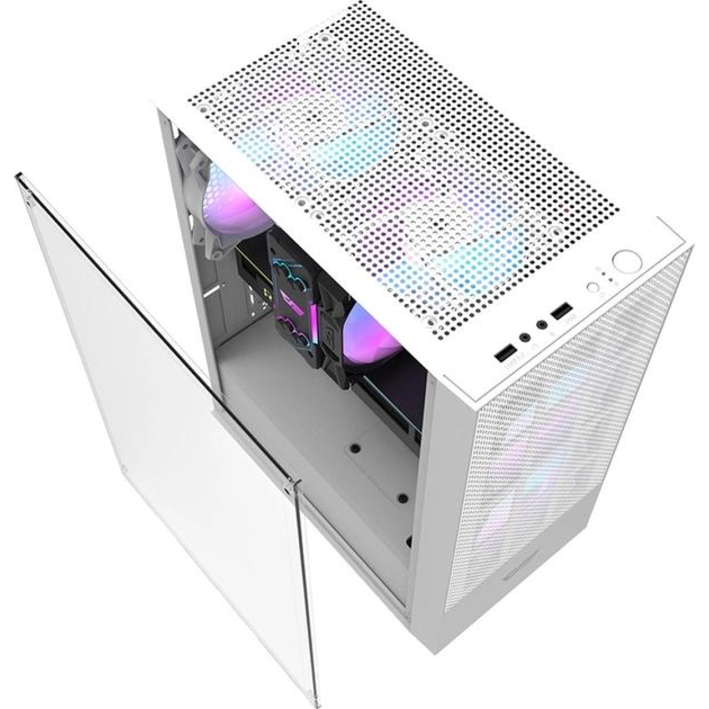 Корпус Darkflash A290 White 3x120 ARGB (A290 White 3x120 ARGB) Без БП