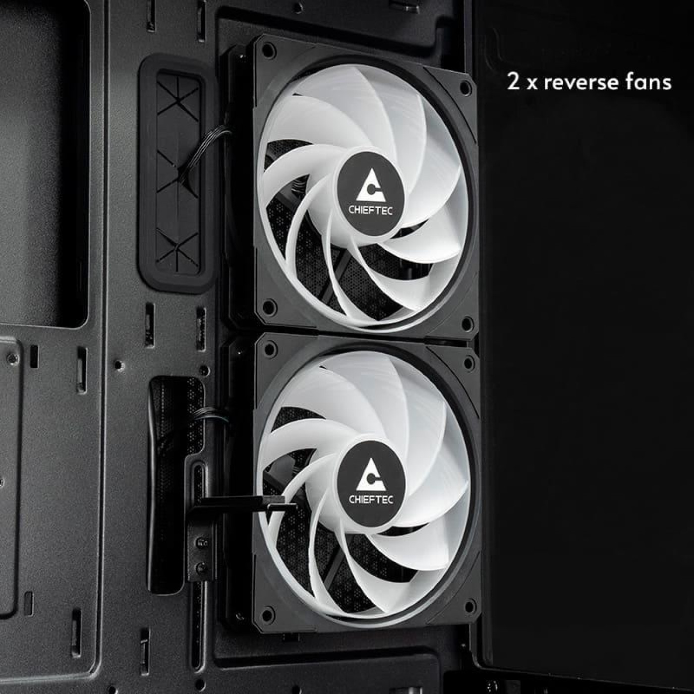 Корпус Chieftec VISTA ARGB без БП Black (GT-01B-OP)