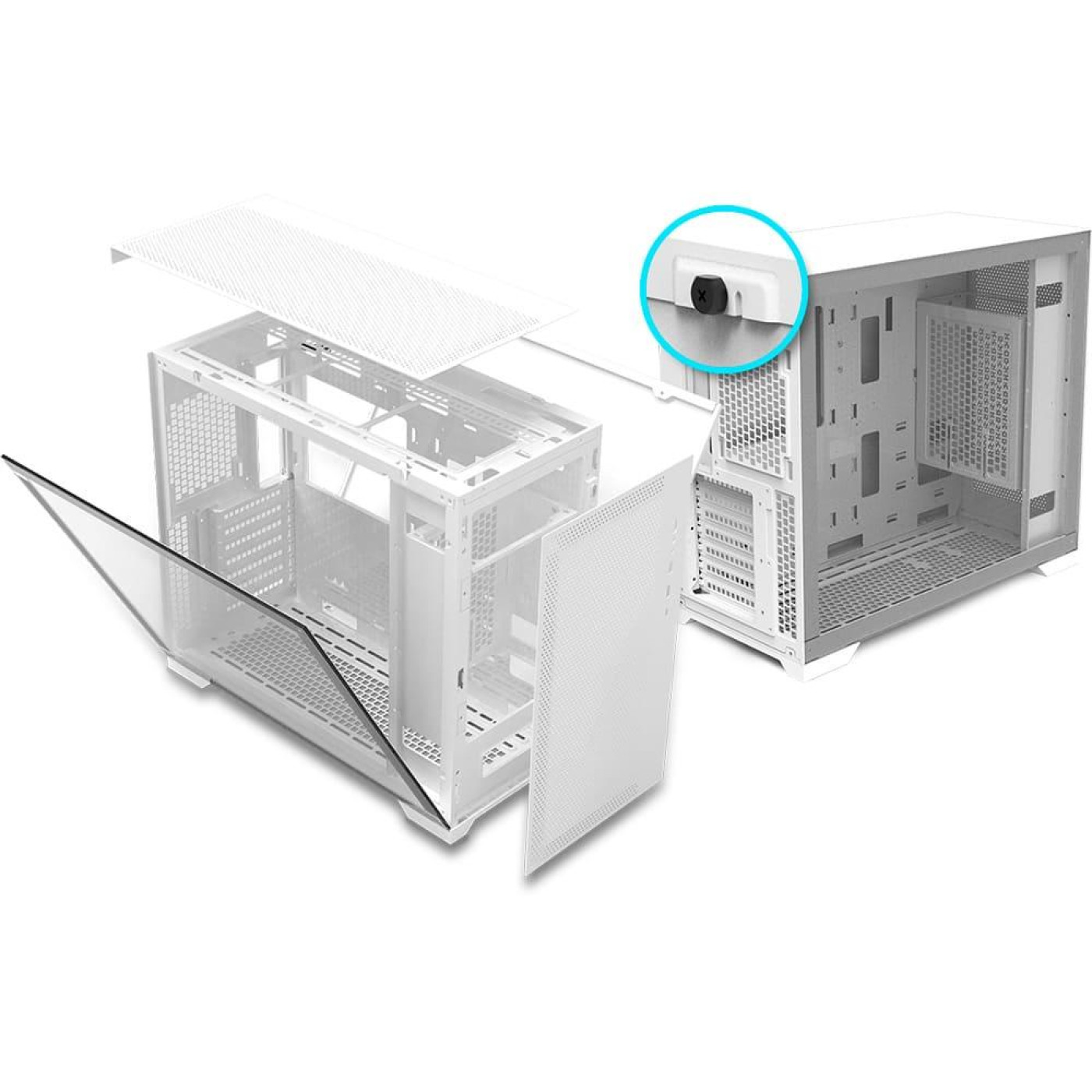 Корпус FSP CMT580W без БП White (CMT580W)