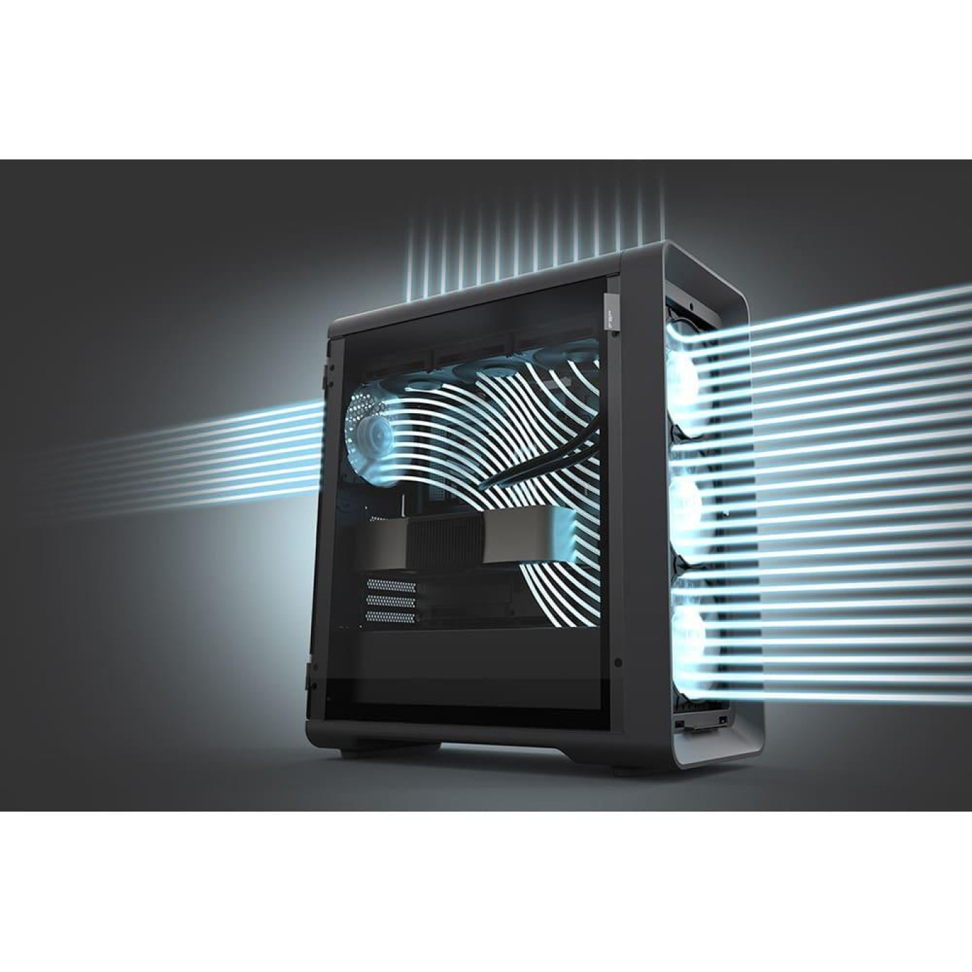 Корпус FSP CUT593AB без БЖ Black (CUT593AB)