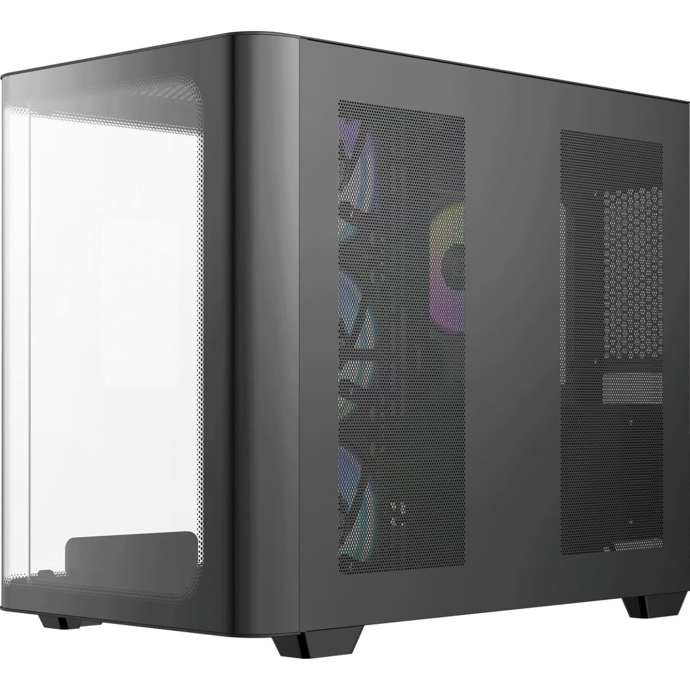 Корпус Ocypus IOTA C70 Curve ARGB Digital Black (IOTA-C70-BKD400CD-GL)